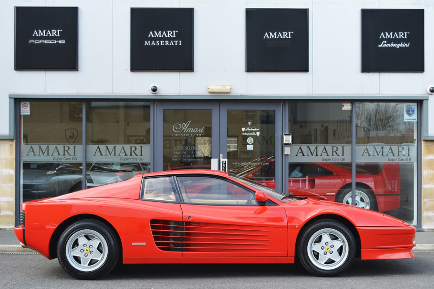FERRARI Testarossa Left Hand Drive