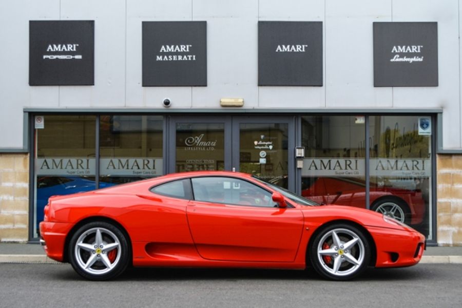 2001 FERRARI 360M COUPE