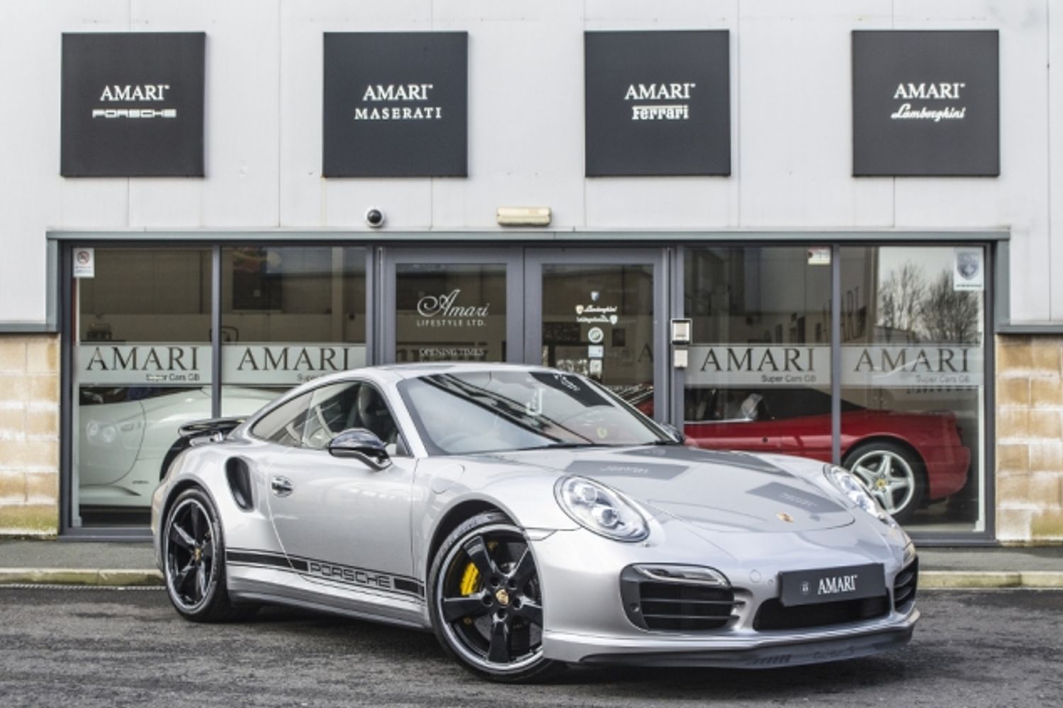 PORSCHE 911 [991] Turbo Coupe Special Editions S GB Edition PDK '1 of 40'