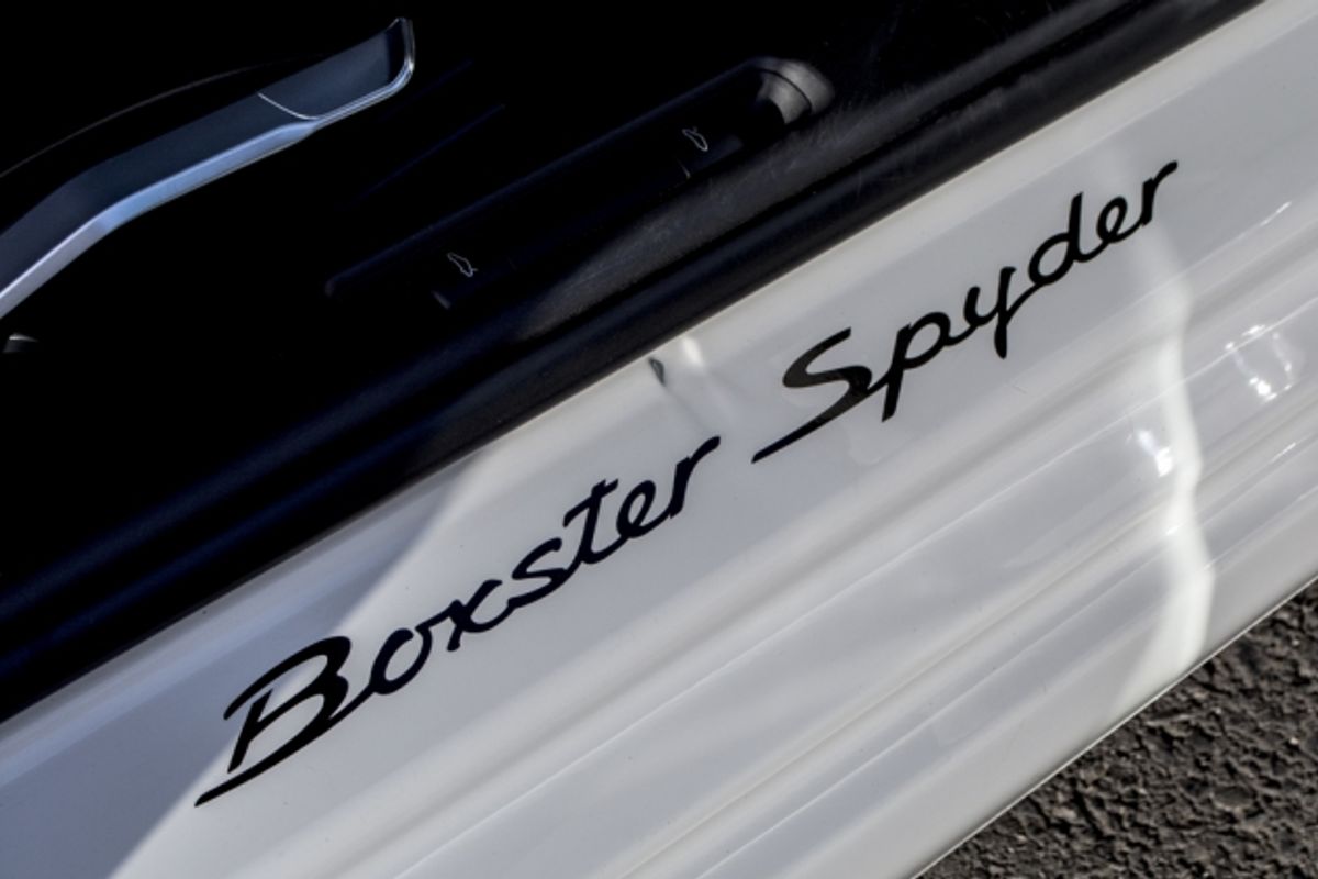 PORSCHE BOXSTER ROADSTER SPECIAL EDITION 3.4 Spyder PDK