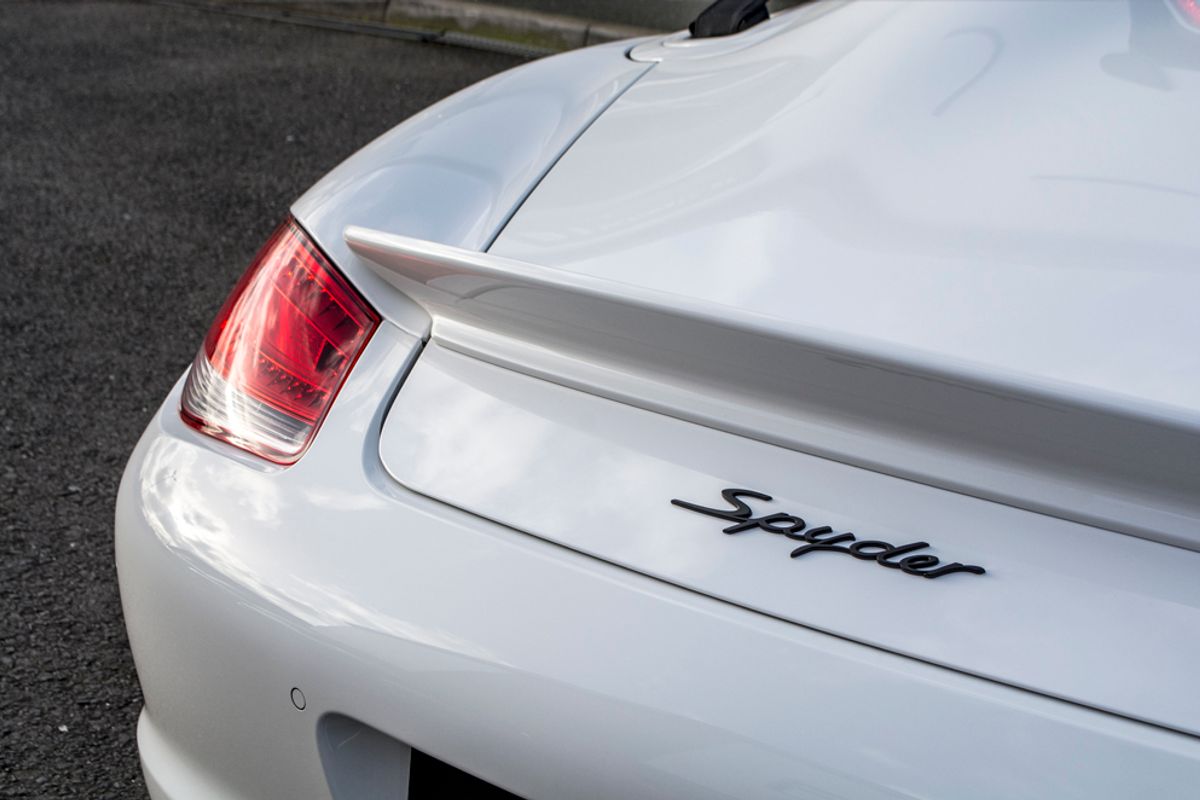 PORSCHE BOXSTER ROADSTER SPECIAL EDITION 3.4 Spyder PDK