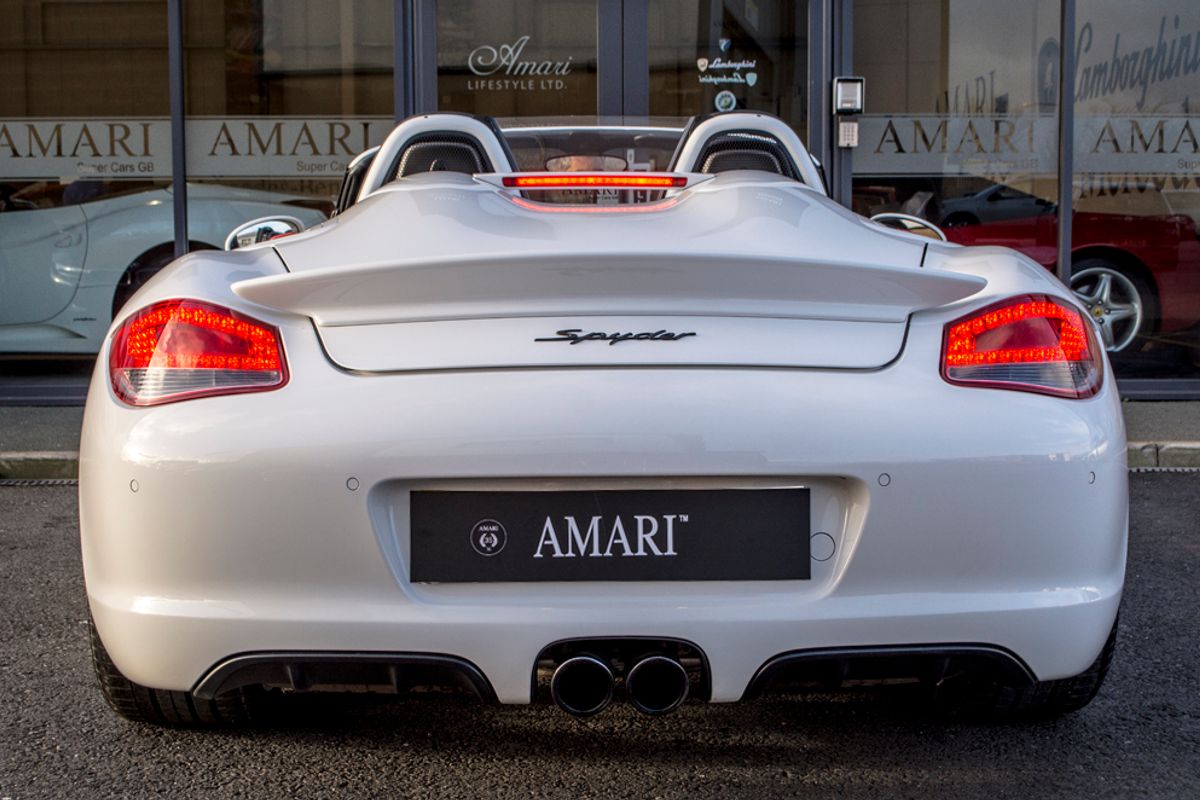 PORSCHE BOXSTER ROADSTER SPECIAL EDITION 3.4 Spyder PDK