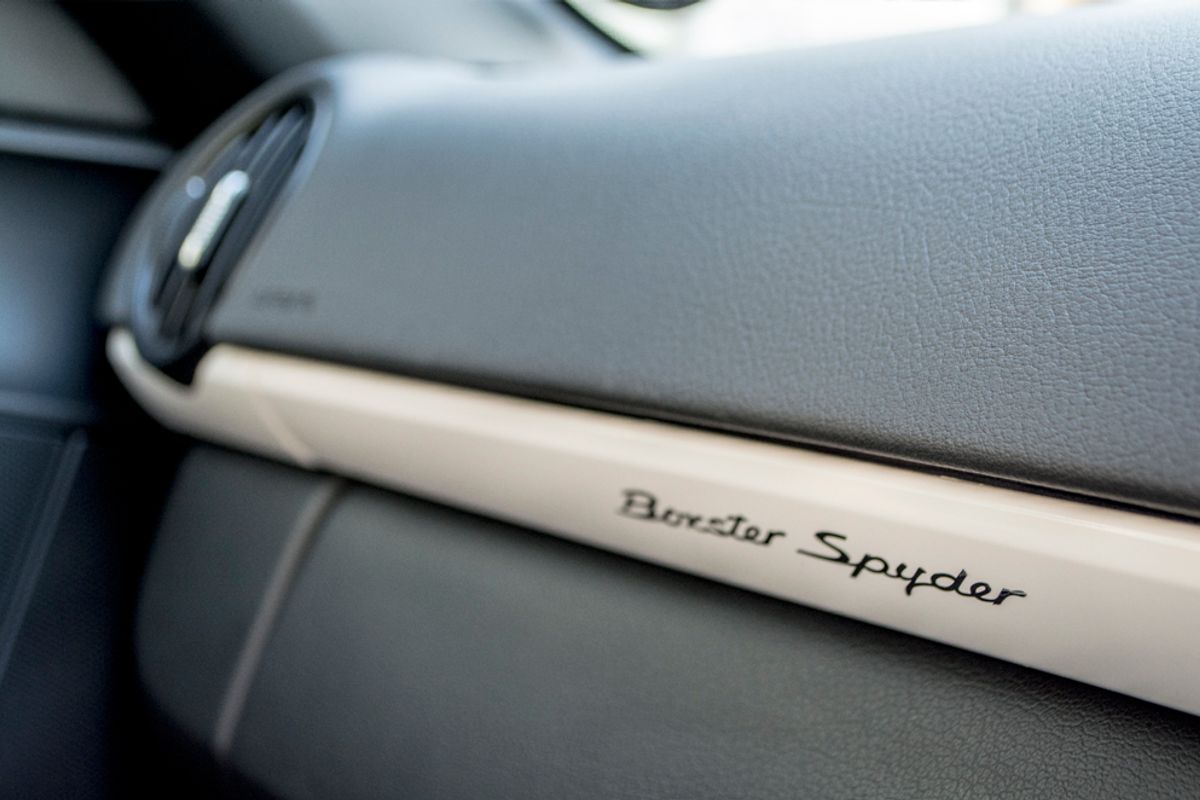 PORSCHE BOXSTER ROADSTER SPECIAL EDITION 3.4 Spyder PDK