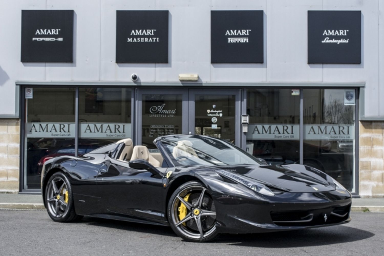 FERRARI 458 CONVERTIBLE Spider Auto