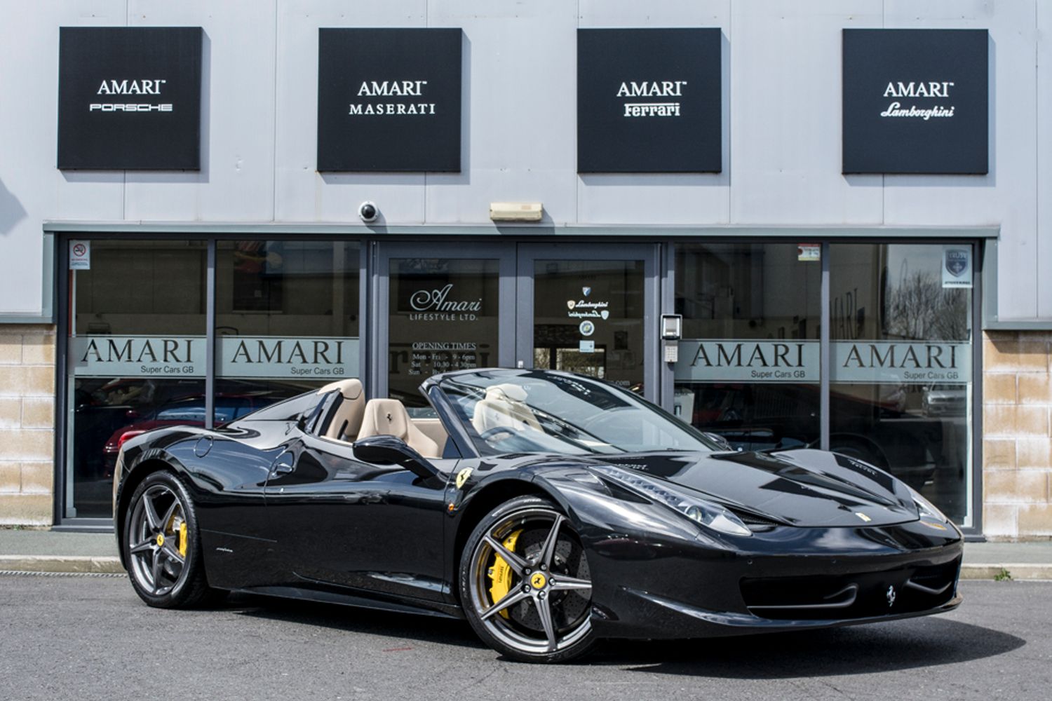 FERRARI 458 CONVERTIBLE Spider Auto