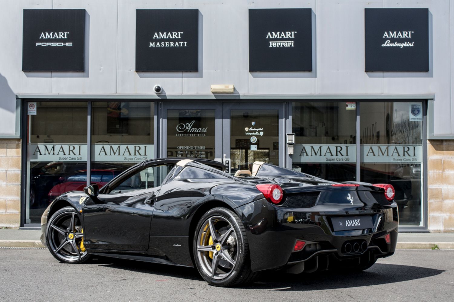FERRARI 458 CONVERTIBLE Spider Auto