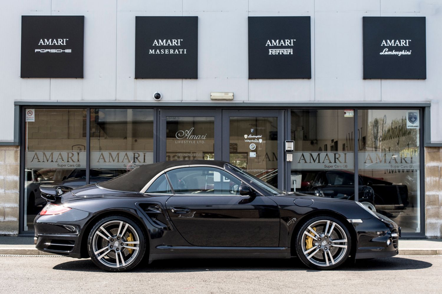 PORSCHE 911 [997] TURBO CABRIOLET S PDK