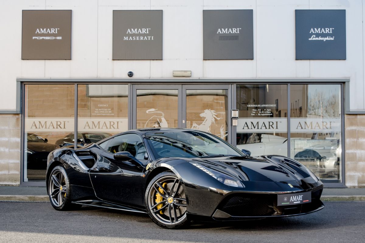 FERRARI 488 GTB 3.9  Litre Twin Turbo V8