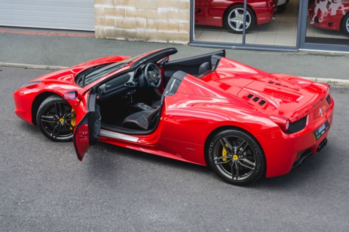 FERRARI 458 CONVERTIBLE Spider Auto