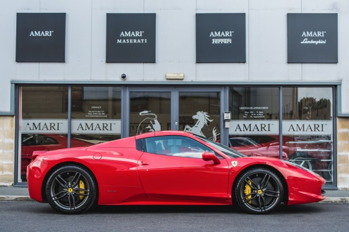 FERRARI 458 CONVERTIBLE Spider Auto