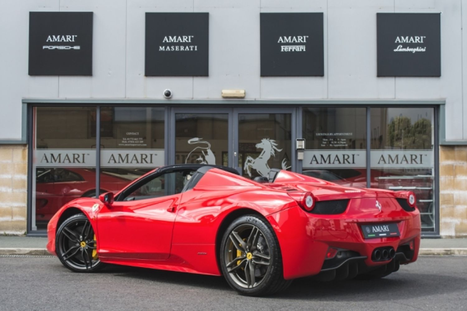 FERRARI 458 CONVERTIBLE Spider Auto