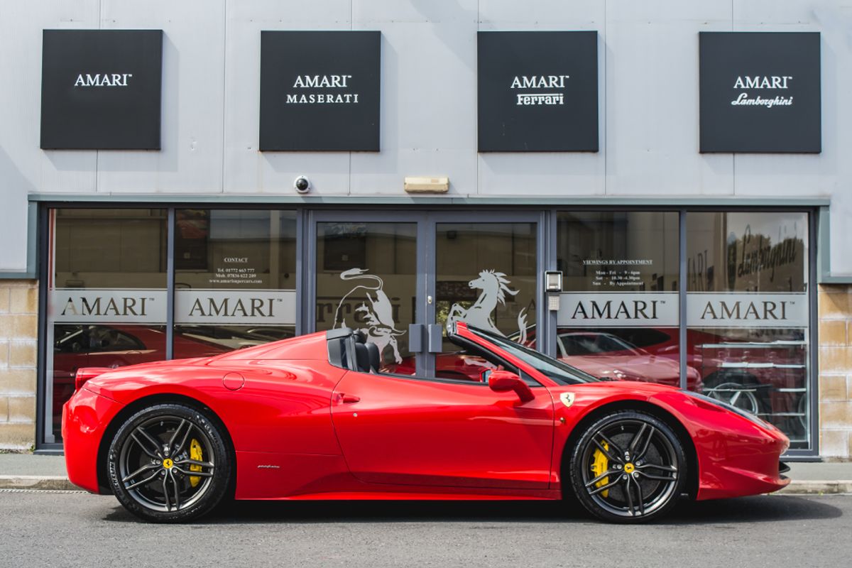 FERRARI 458 CONVERTIBLE Spider Auto