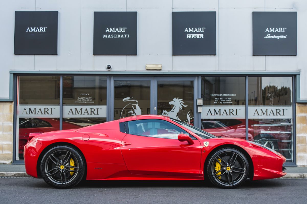 FERRARI 458 CONVERTIBLE Spider Auto