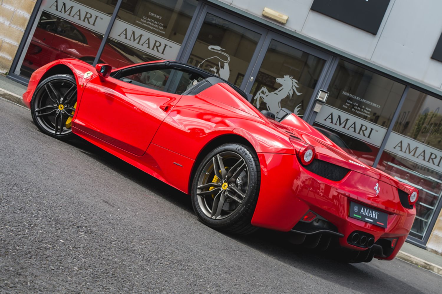 FERRARI 458 CONVERTIBLE Spider Auto