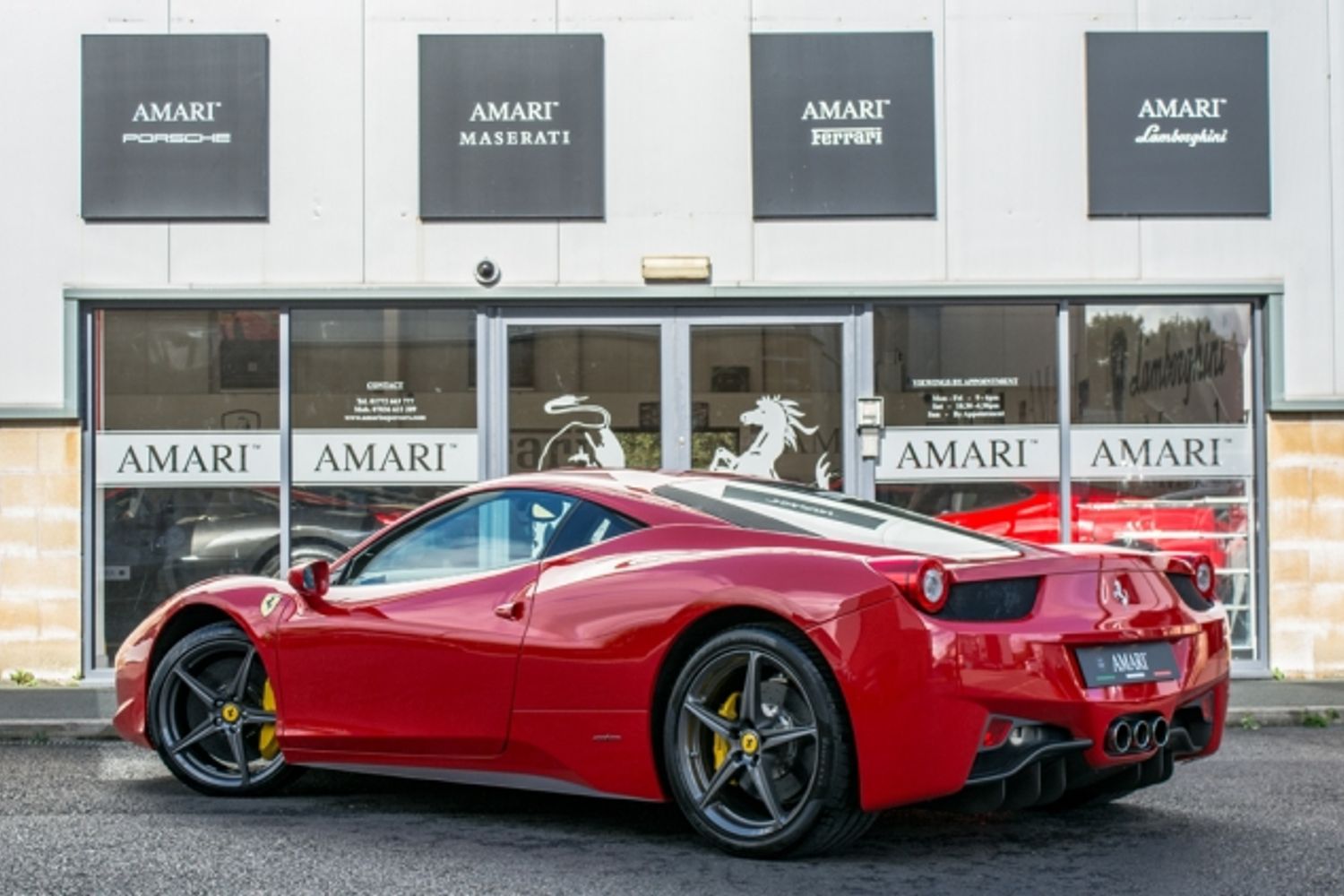 FERRARI 458 PETROL COUPE 4.5 ITALIA DCT 2DR Semi Automatic