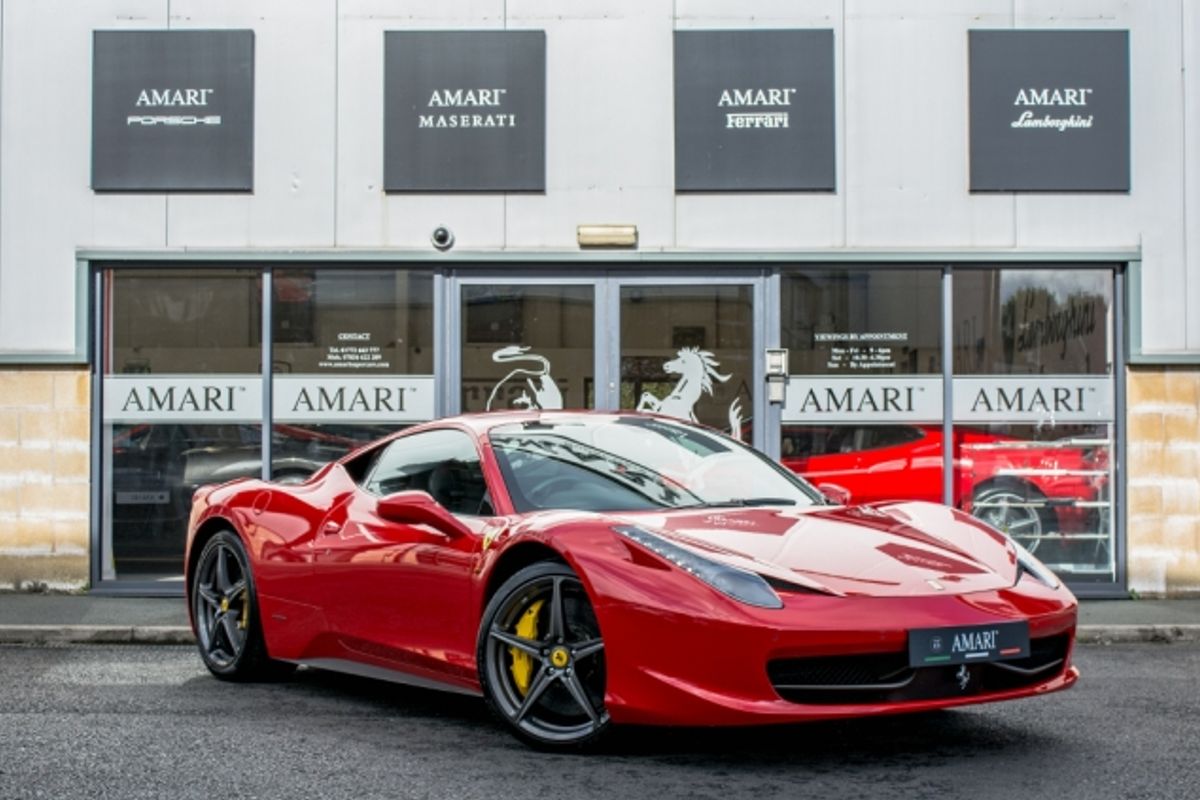 FERRARI 458 PETROL COUPE 4.5 ITALIA DCT 2DR Semi Automatic