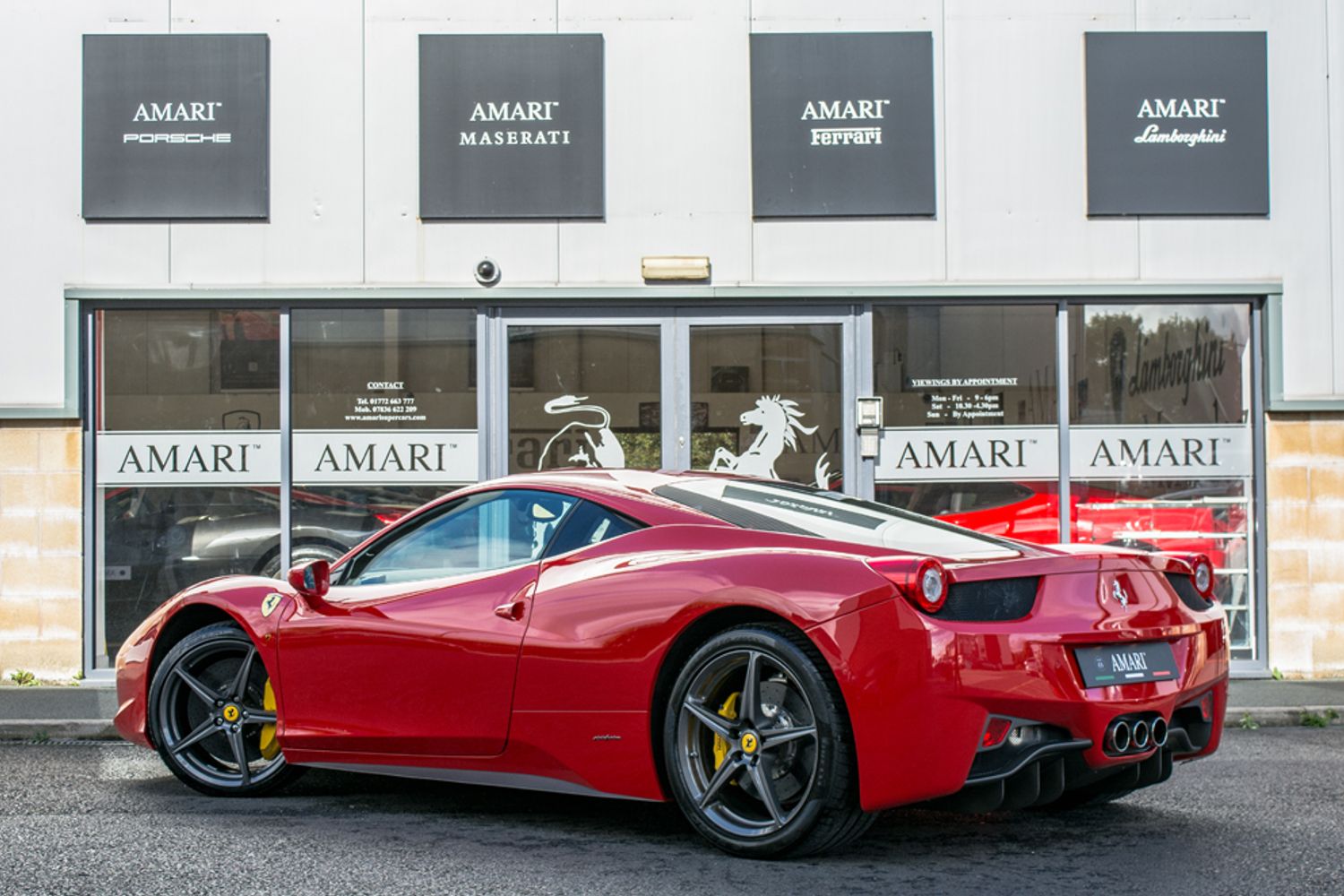 FERRARI 458 PETROL COUPE 4.5 ITALIA DCT 2DR Semi Automatic