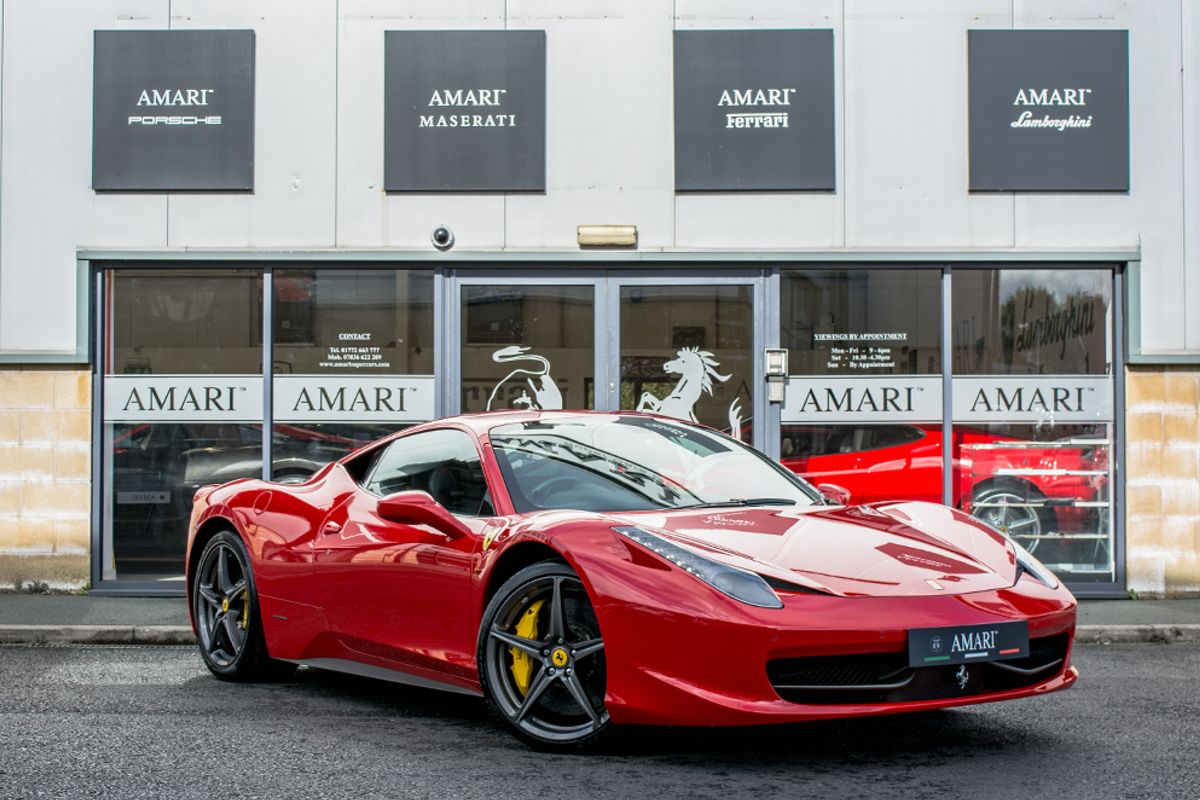 FERRARI 458 PETROL COUPE 4.5 ITALIA DCT 2DR Semi Automatic