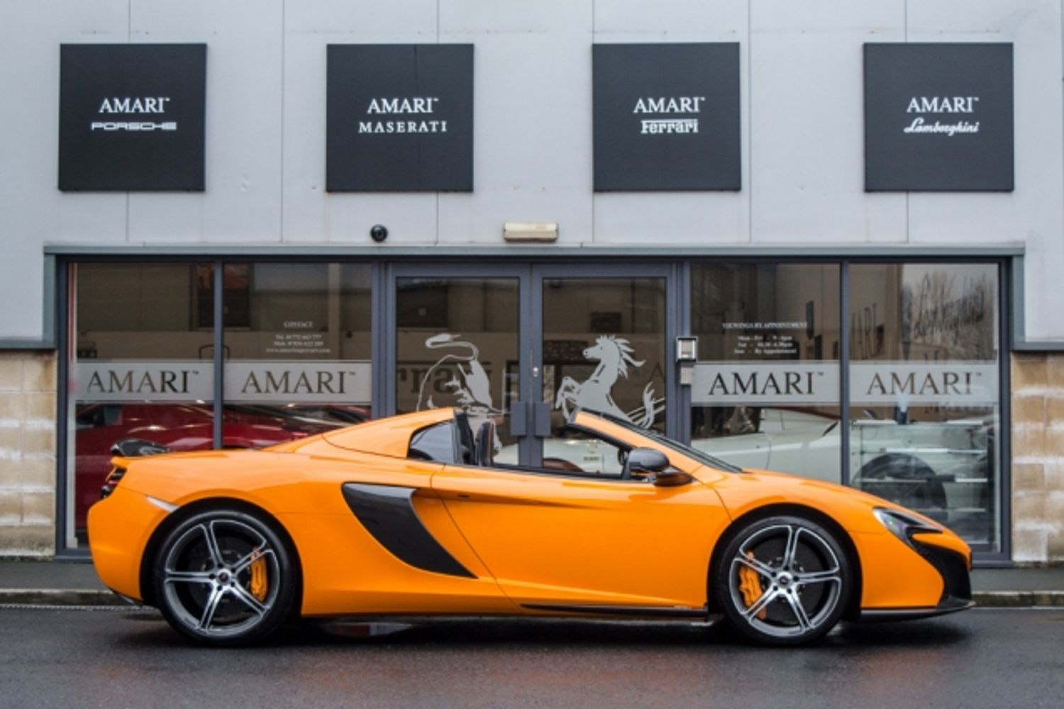 MCLAREN 650S CONVERTIBLE 3.8 V8 SPIDER 2DR