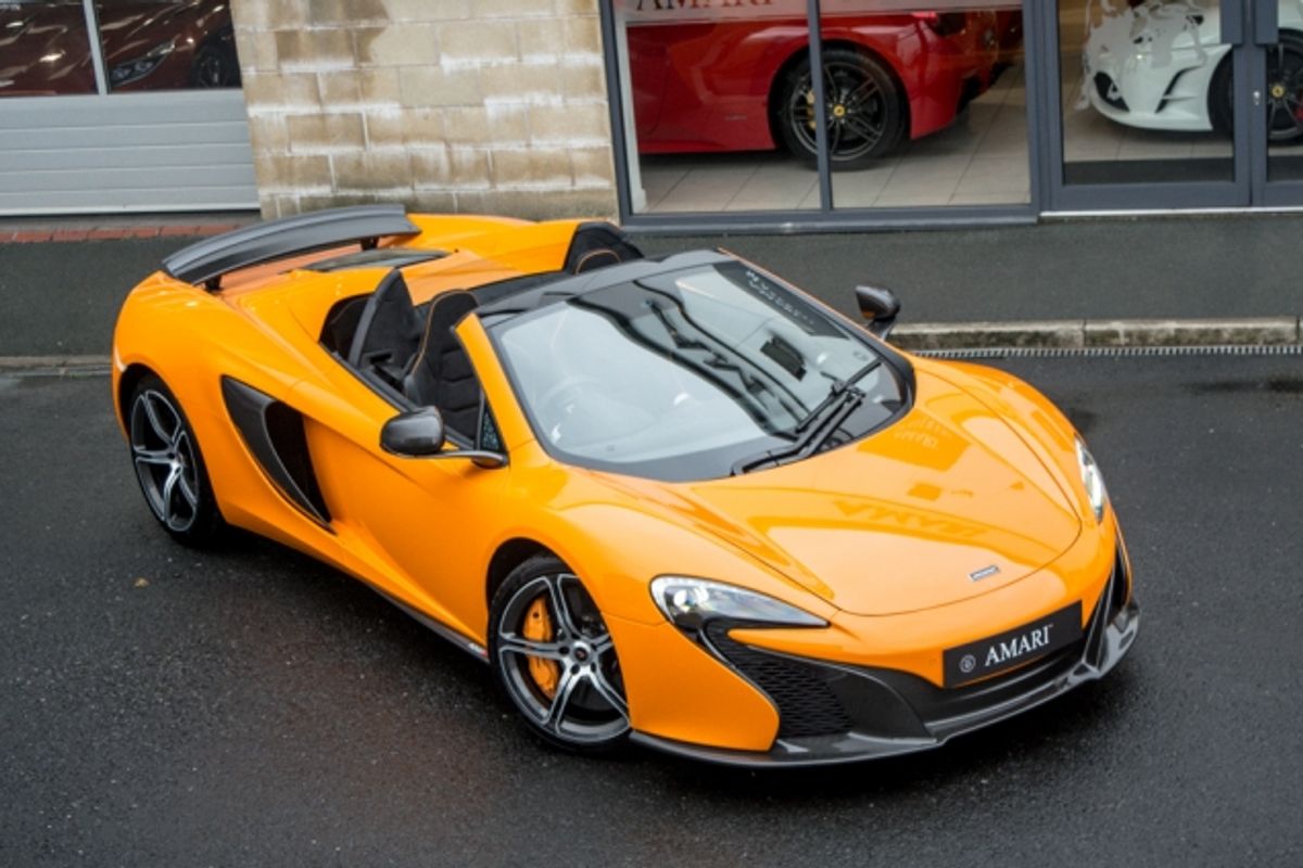 MCLAREN 650S CONVERTIBLE 3.8 V8 SPIDER 2DR