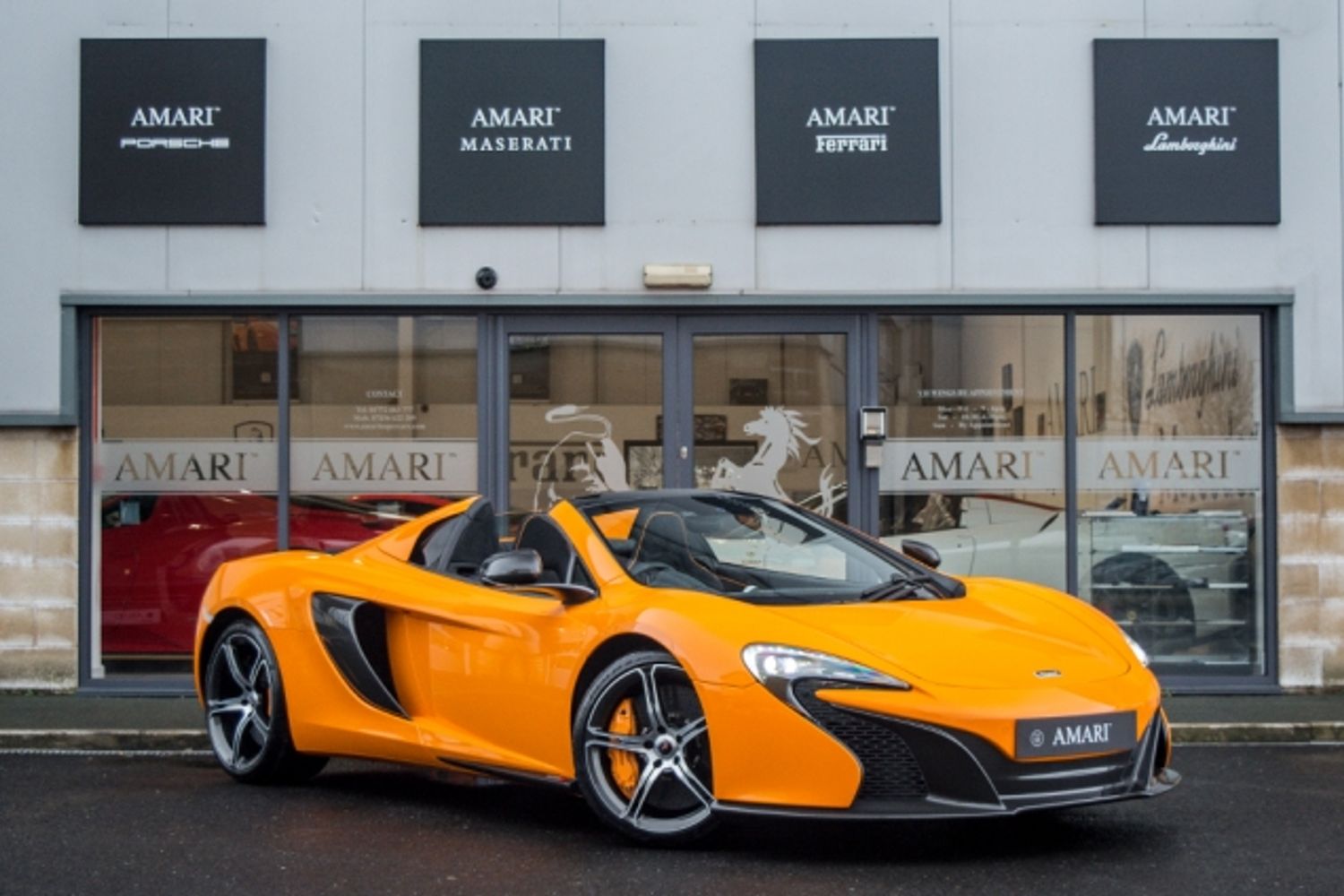 MCLAREN 650S CONVERTIBLE 3.8 V8 SPIDER 2DR