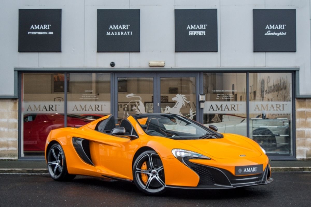 MCLAREN 650S CONVERTIBLE 3.8 V8 SPIDER 2DR