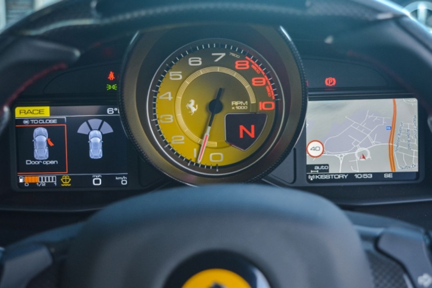 FERRARI 488 PETROL Coupe 3.9 GTB 2DR Semi Automatic