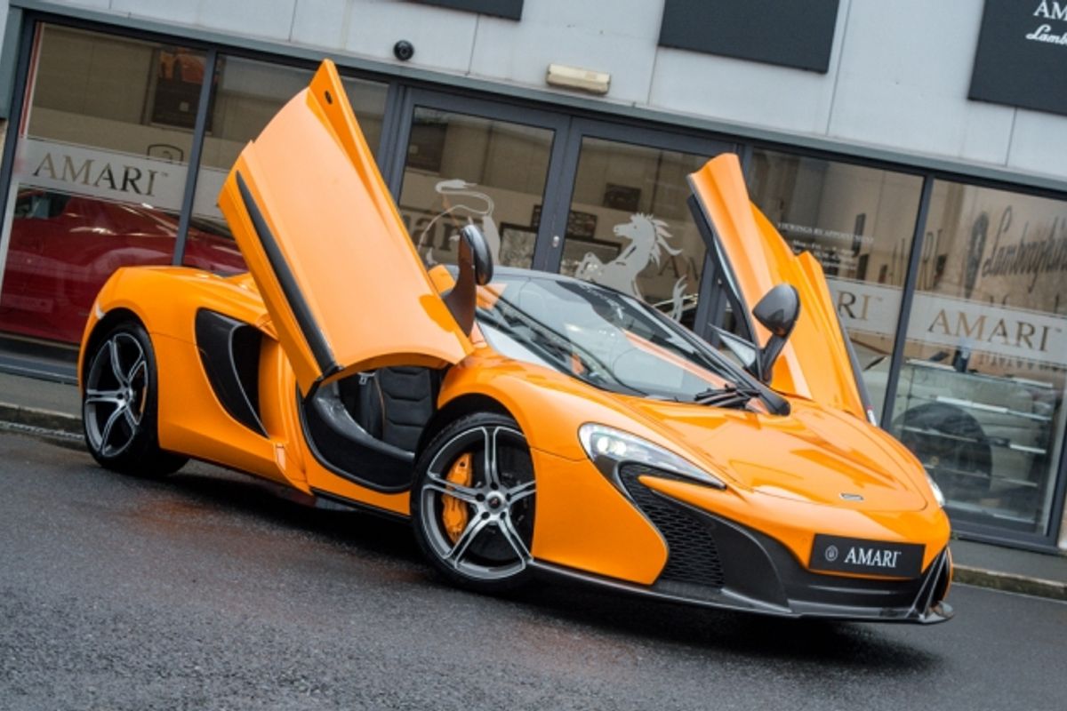 MCLAREN 650S CONVERTIBLE 3.8 V8 SPIDER 2DR