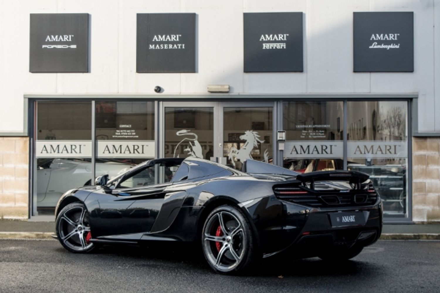 MCLAREN 650S CONVERTIBLE 3.8 V8 SPIDER 2DR