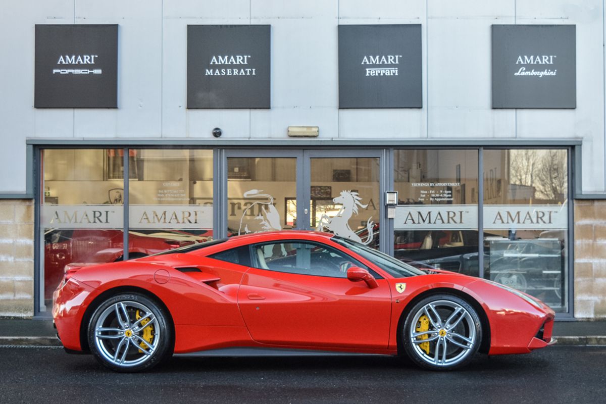 FERRARI 488 PETROL Coupe 3.9 GTB 2DR Semi Automatic
