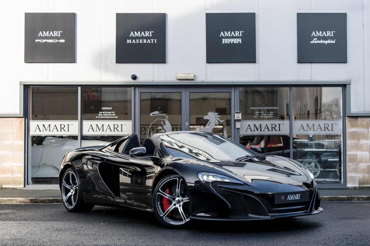 MCLAREN 650S CONVERTIBLE 3.8 V8 SPIDER 2DR