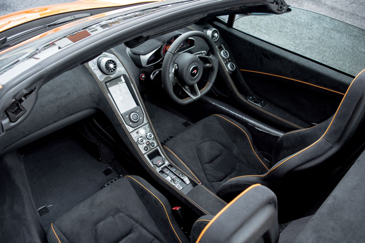 MCLAREN 650S CONVERTIBLE 3.8 V8 SPIDER 2DR