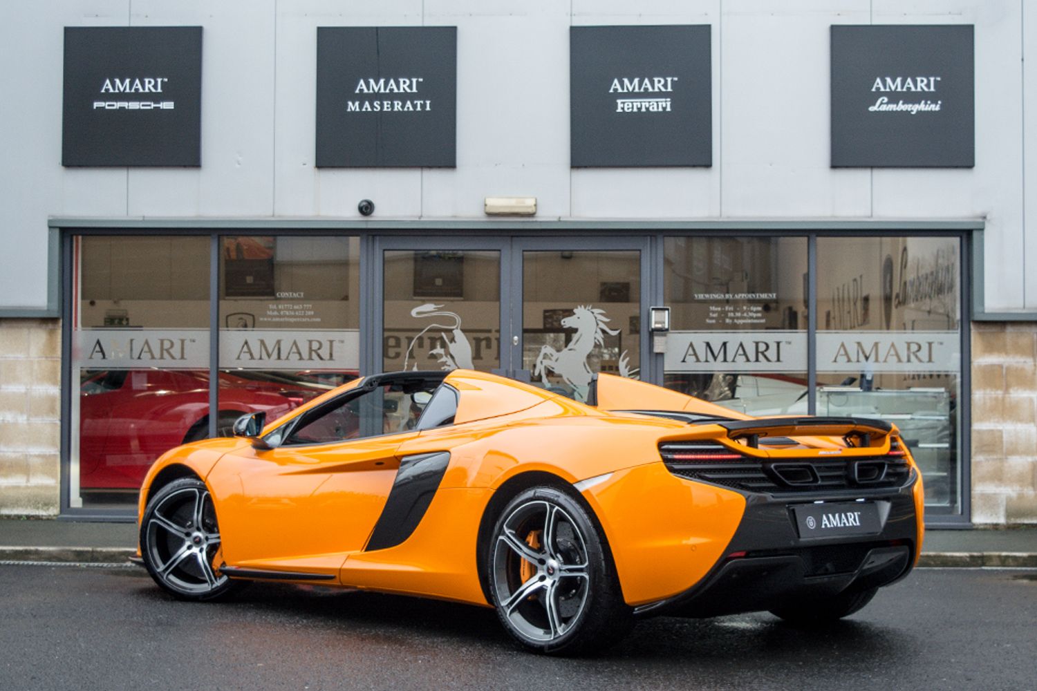 MCLAREN 650S CONVERTIBLE 3.8 V8 SPIDER 2DR