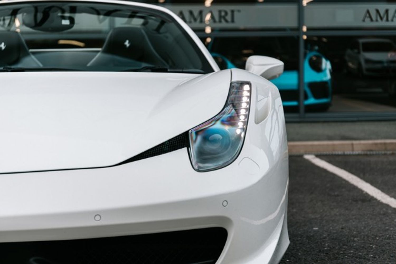 FERRARI 458 PETROL Convertible 4.5 SPIDER DCT 2DR Semi Automatic