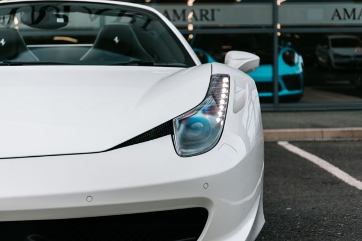 FERRARI 458 PETROL Convertible 4.5 SPIDER DCT 2DR Semi Automatic