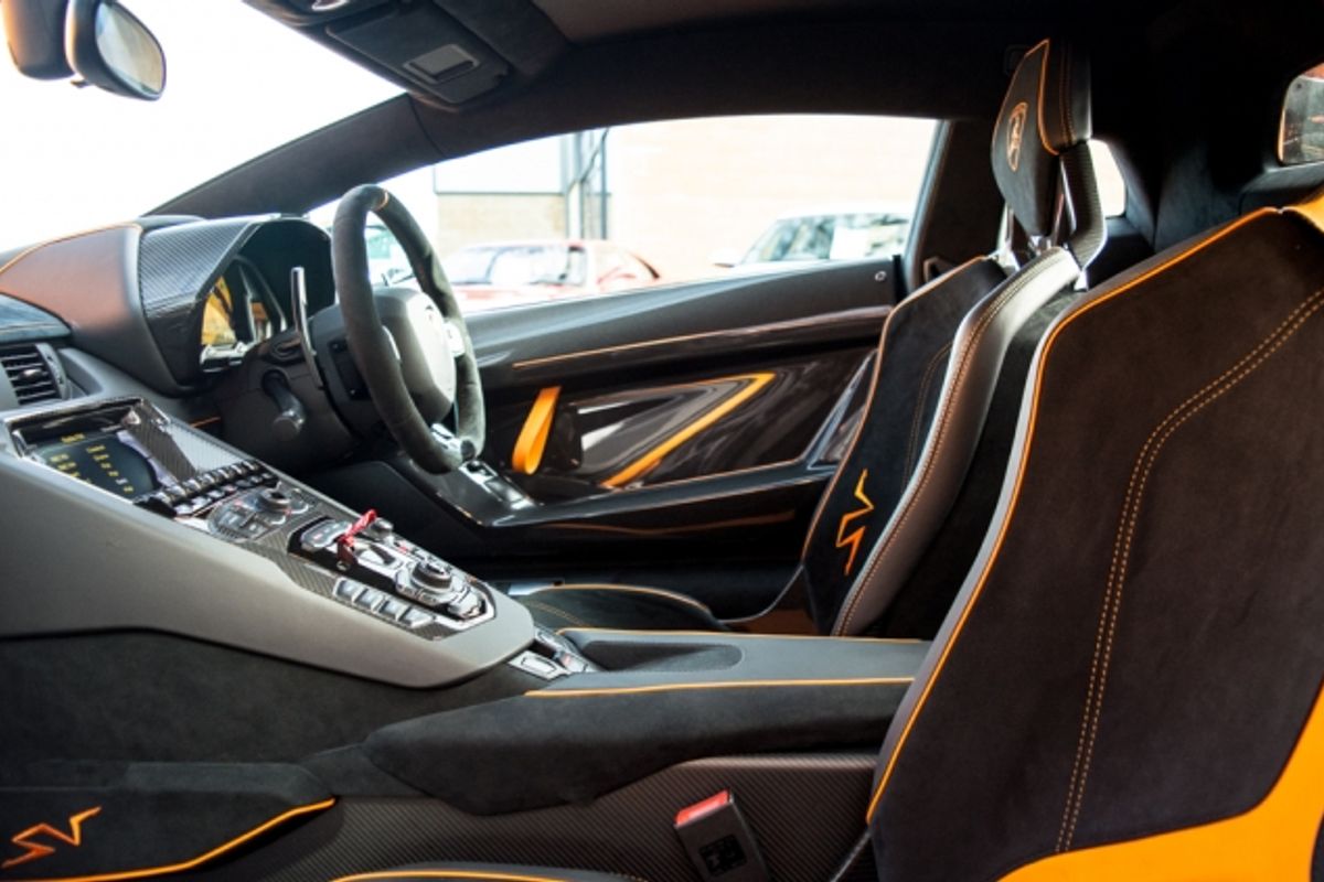 LAMBORGHINI AVENTADOR COUPE 6.5 LP 750-4 SUPERVELOCE 2DR SEMI AUTO