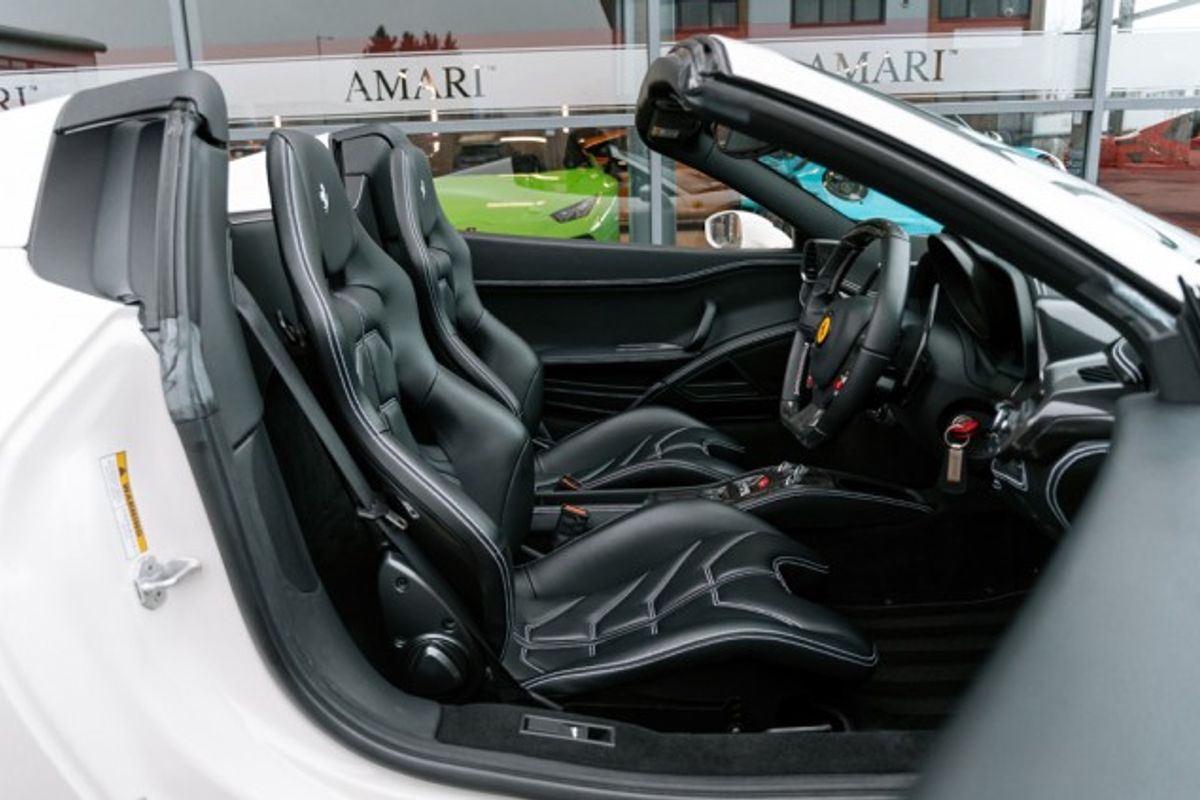 FERRARI 458 PETROL Convertible 4.5 SPIDER DCT 2DR Semi Automatic
