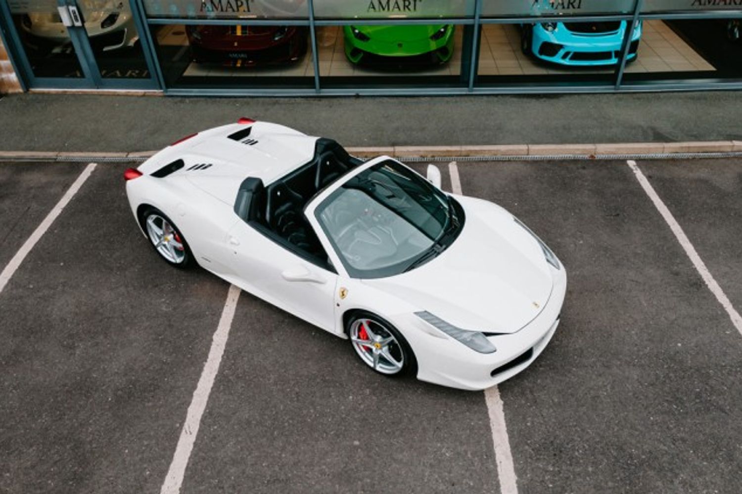 FERRARI 458 PETROL Convertible 4.5 SPIDER DCT 2DR Semi Automatic