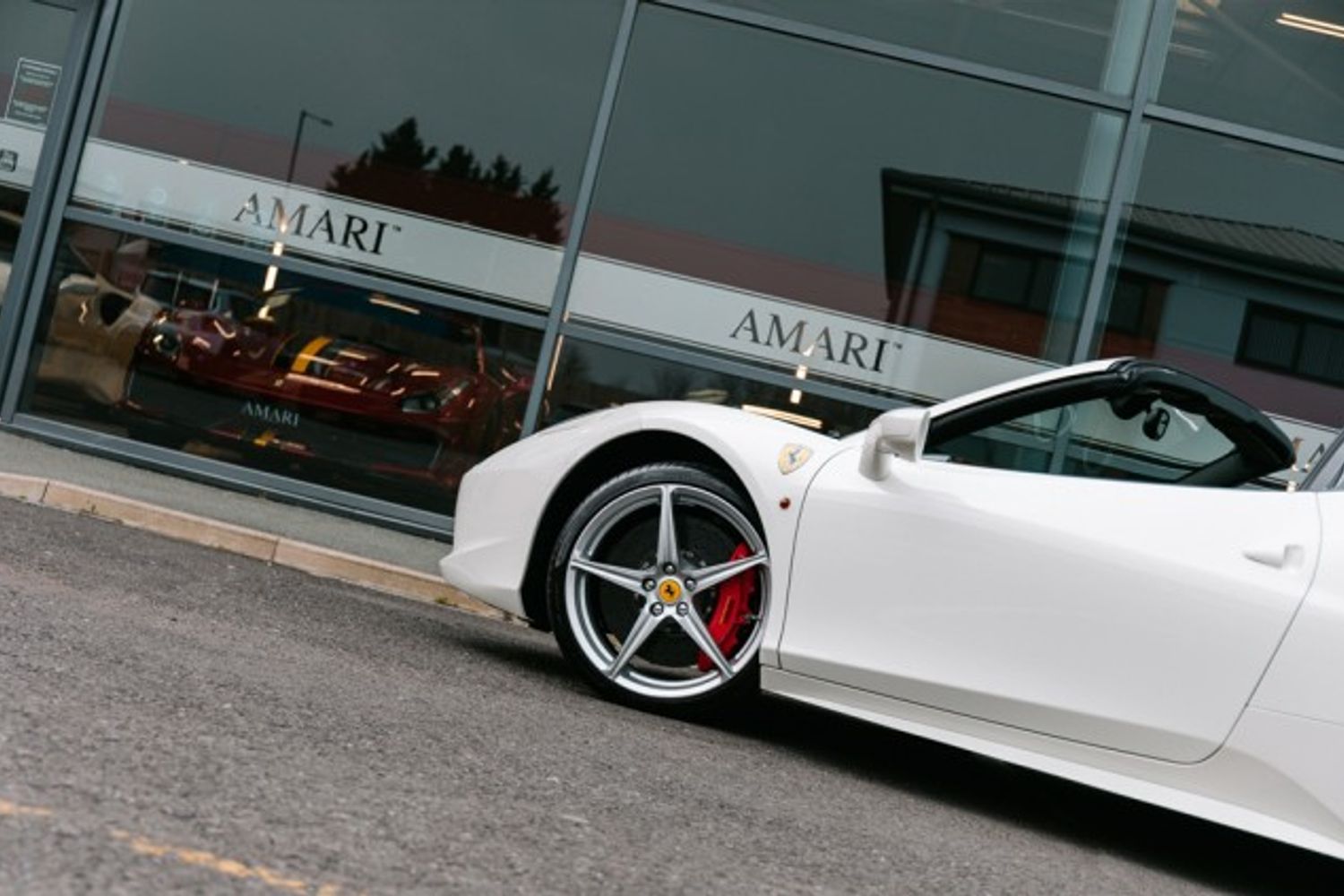 FERRARI 458 PETROL Convertible 4.5 SPIDER DCT 2DR Semi Automatic