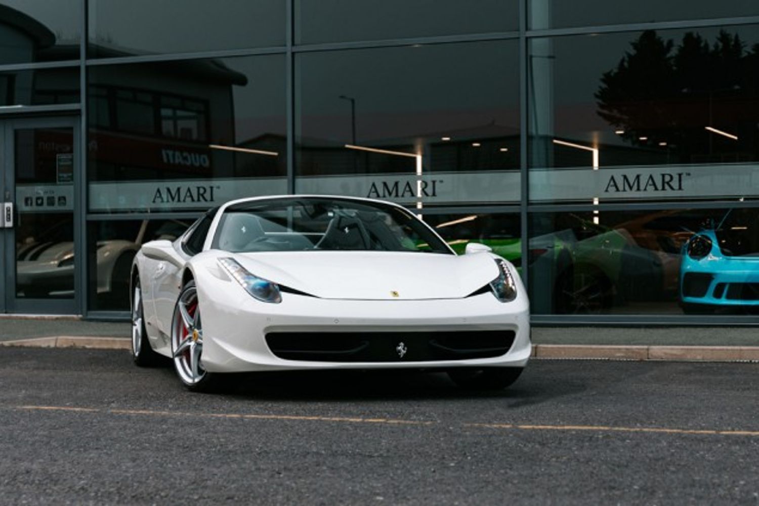 FERRARI 458 PETROL Convertible 4.5 SPIDER DCT 2DR Semi Automatic
