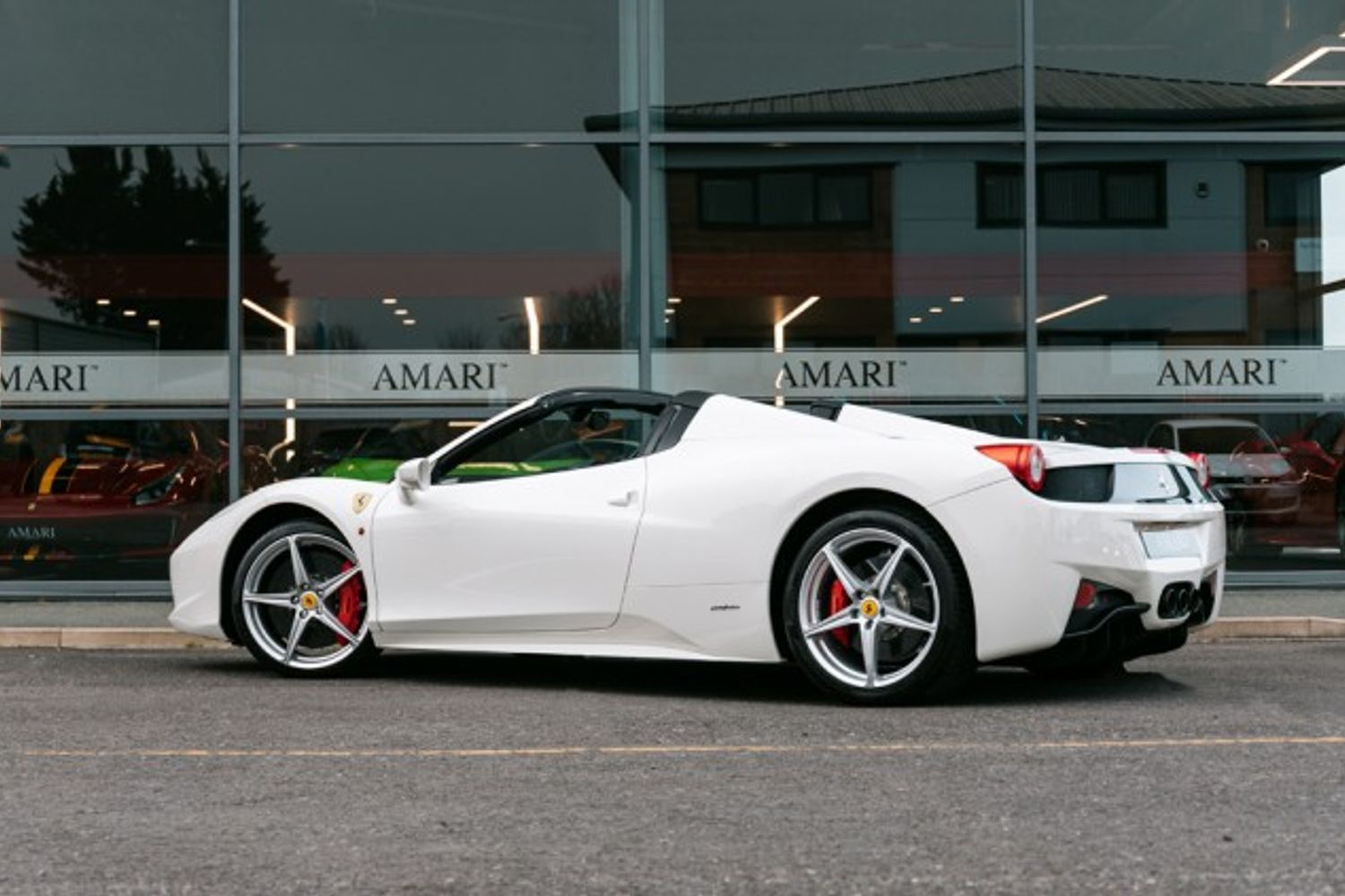 FERRARI 458 PETROL Convertible 4.5 SPIDER DCT 2DR Semi Automatic