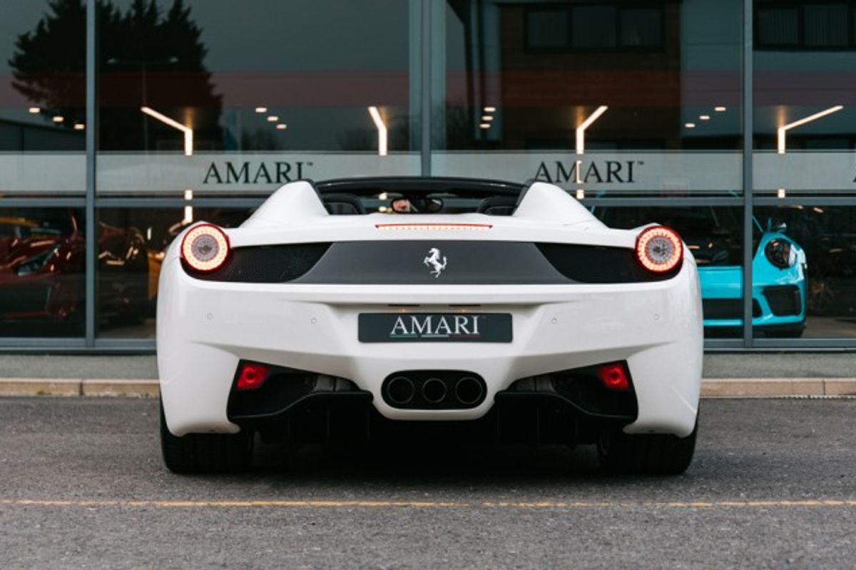FERRARI 458 PETROL Convertible 4.5 SPIDER DCT 2DR Semi Automatic