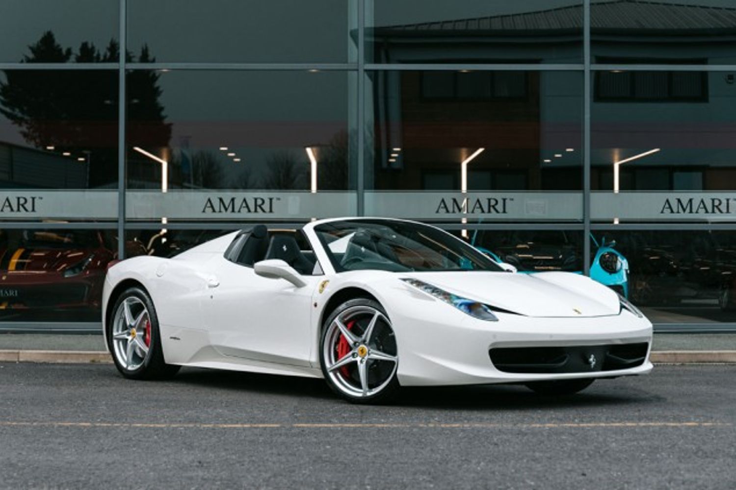 FERRARI 458 PETROL Convertible 4.5 SPIDER DCT 2DR Semi Automatic
