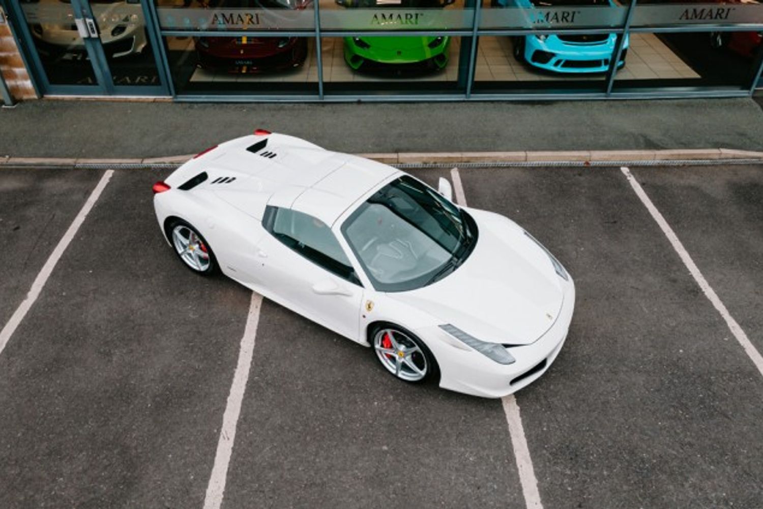 FERRARI 458 PETROL Convertible 4.5 SPIDER DCT 2DR Semi Automatic