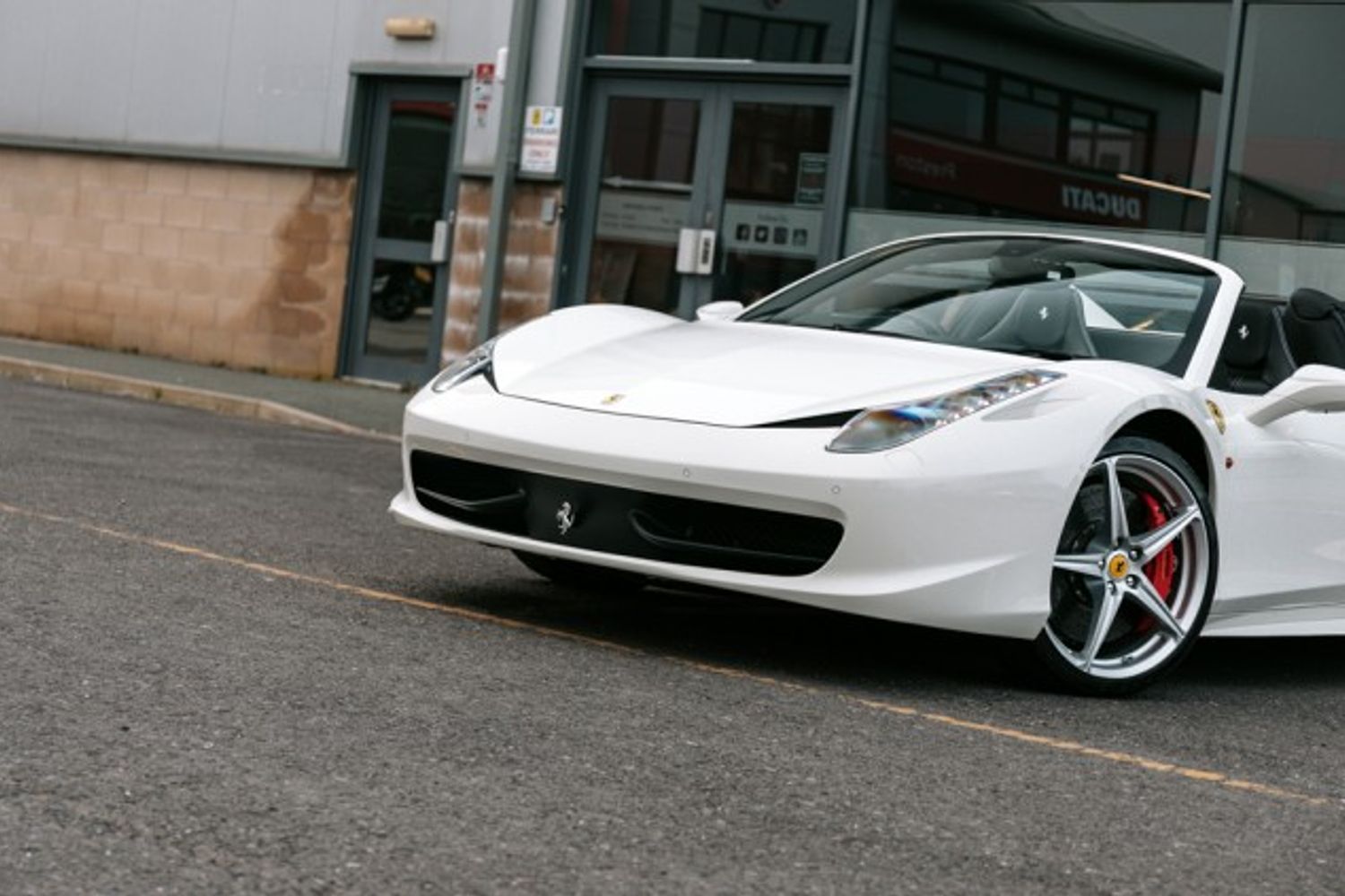 FERRARI 458 PETROL Convertible 4.5 SPIDER DCT 2DR Semi Automatic