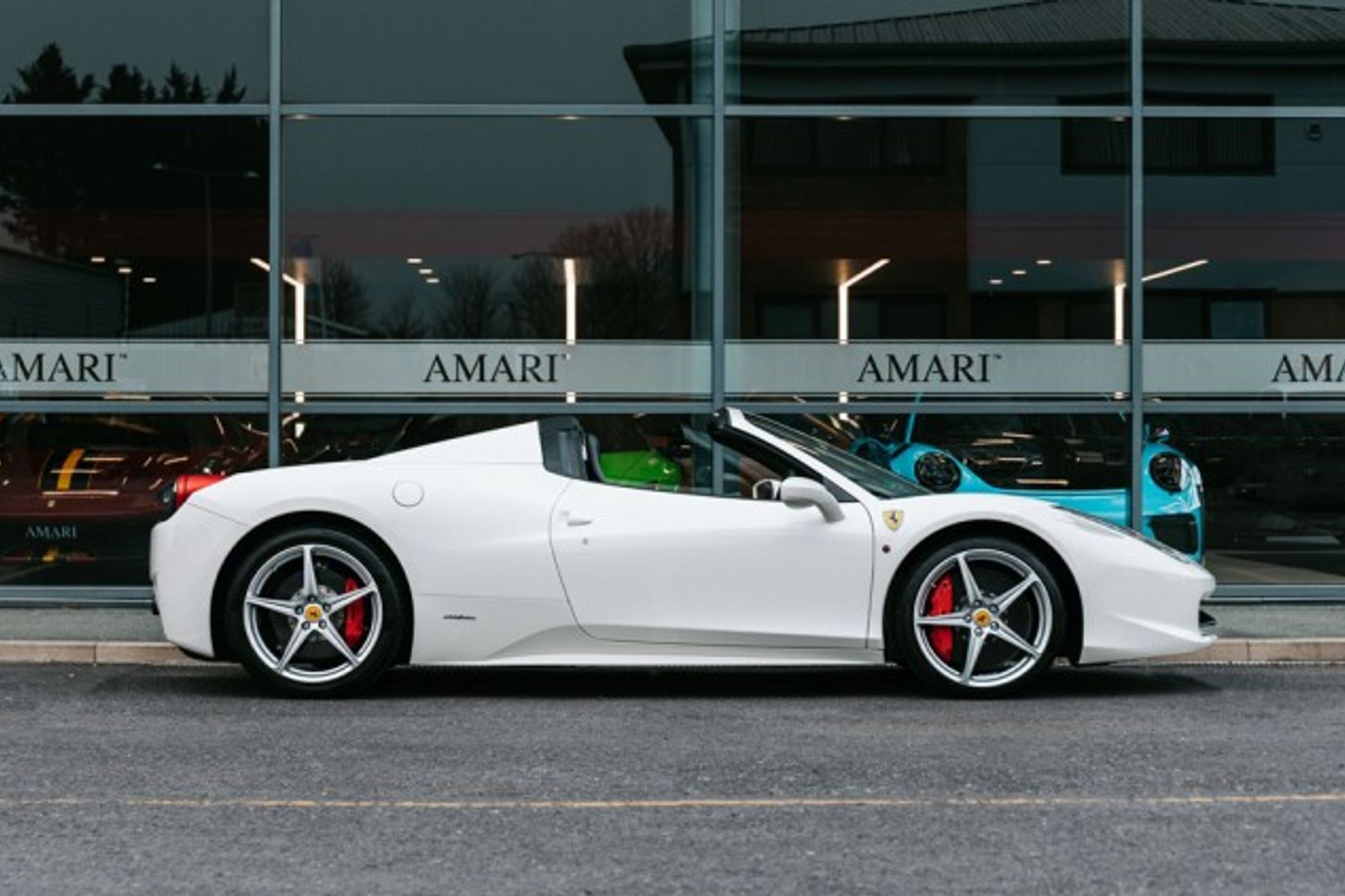 FERRARI 458 PETROL Convertible 4.5 SPIDER DCT 2DR Semi Automatic
