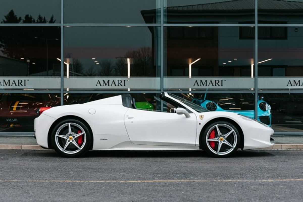 FERRARI 458 PETROL Convertible 4.5 SPIDER DCT 2DR Semi Automatic