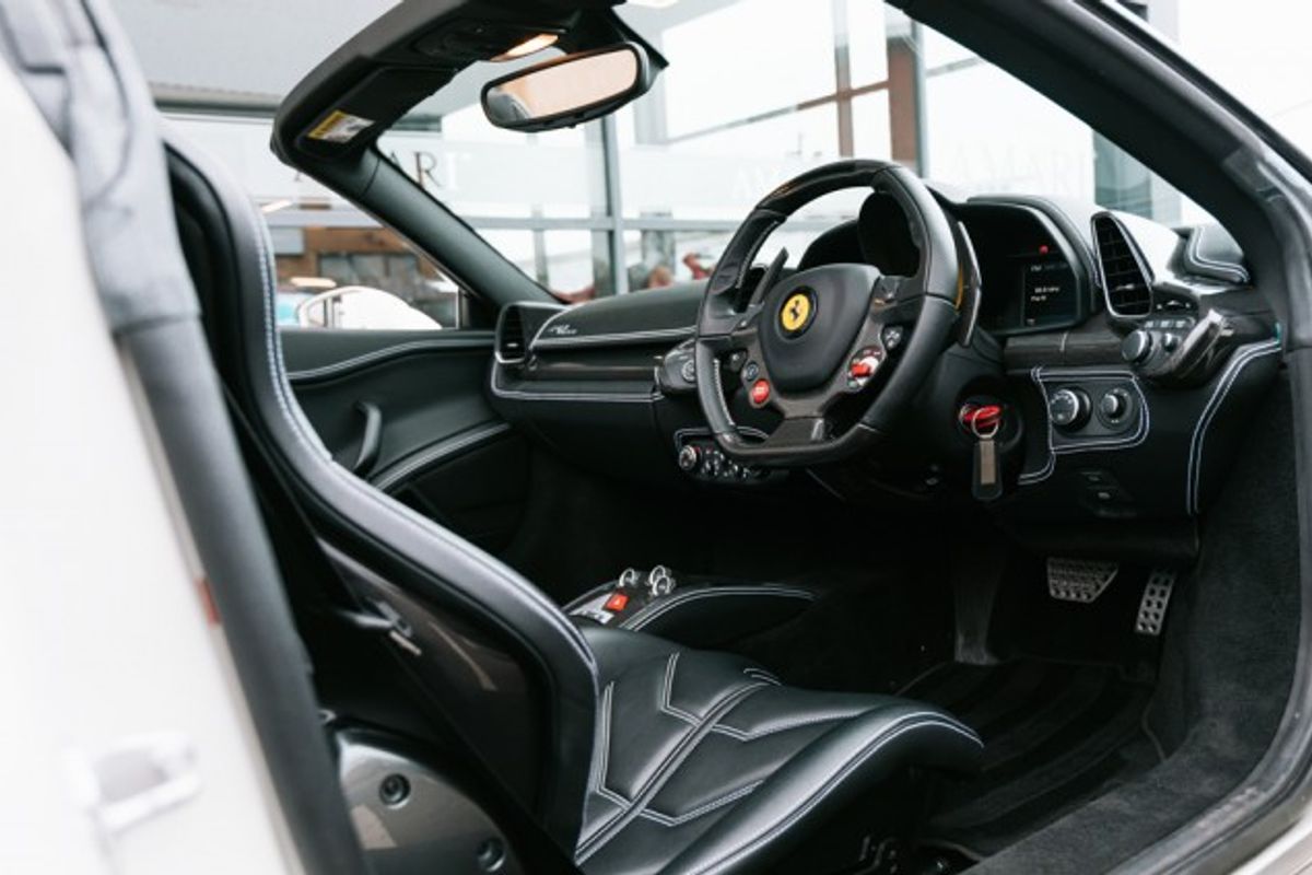 FERRARI 458 PETROL Convertible 4.5 SPIDER DCT 2DR Semi Automatic