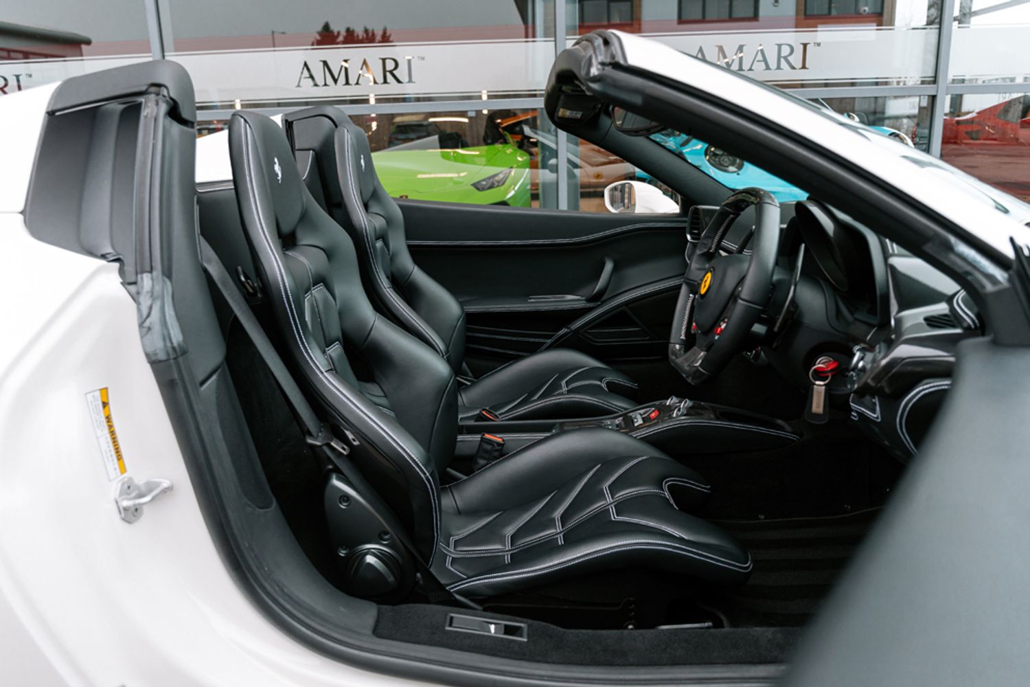 FERRARI 458 PETROL Convertible 4.5 SPIDER DCT 2DR Semi Automatic