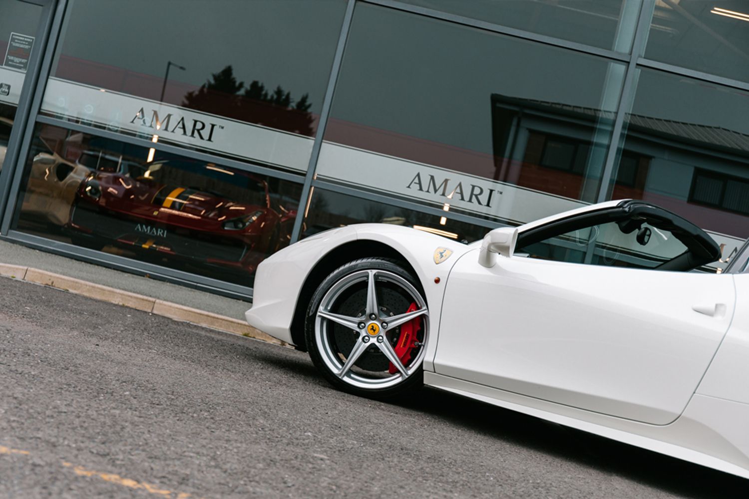 FERRARI 458 PETROL Convertible 4.5 SPIDER DCT 2DR Semi Automatic